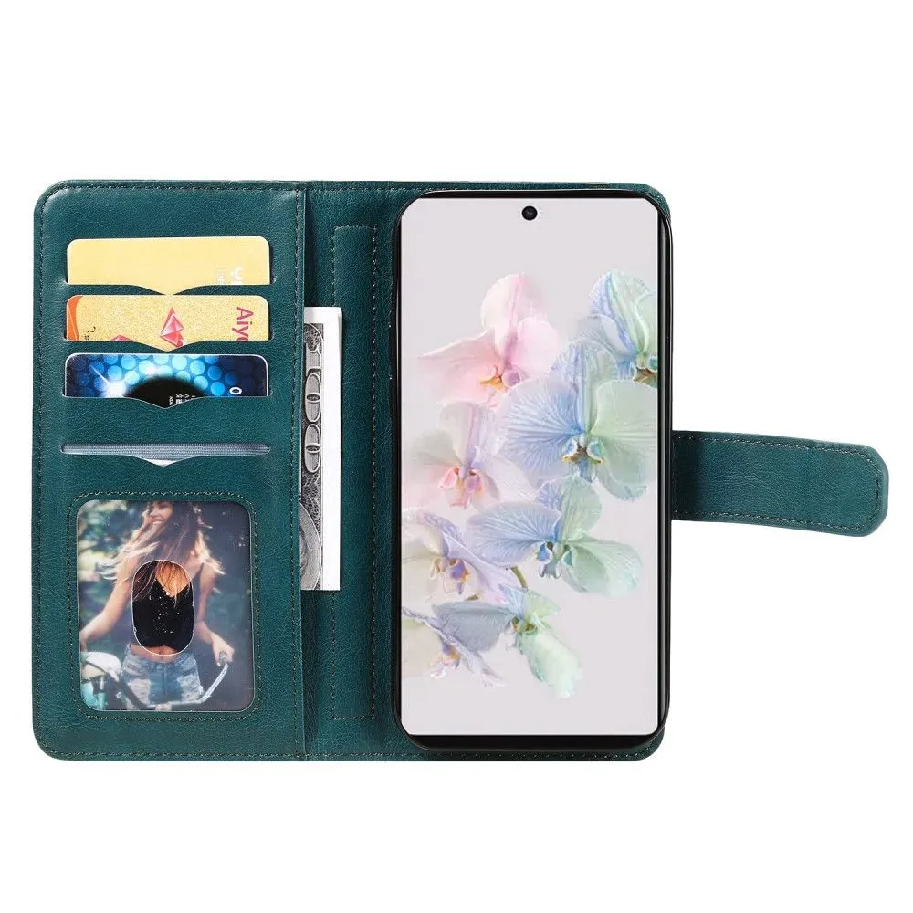 10-slot wallet case for Google Pixel 7 - Blackish Green