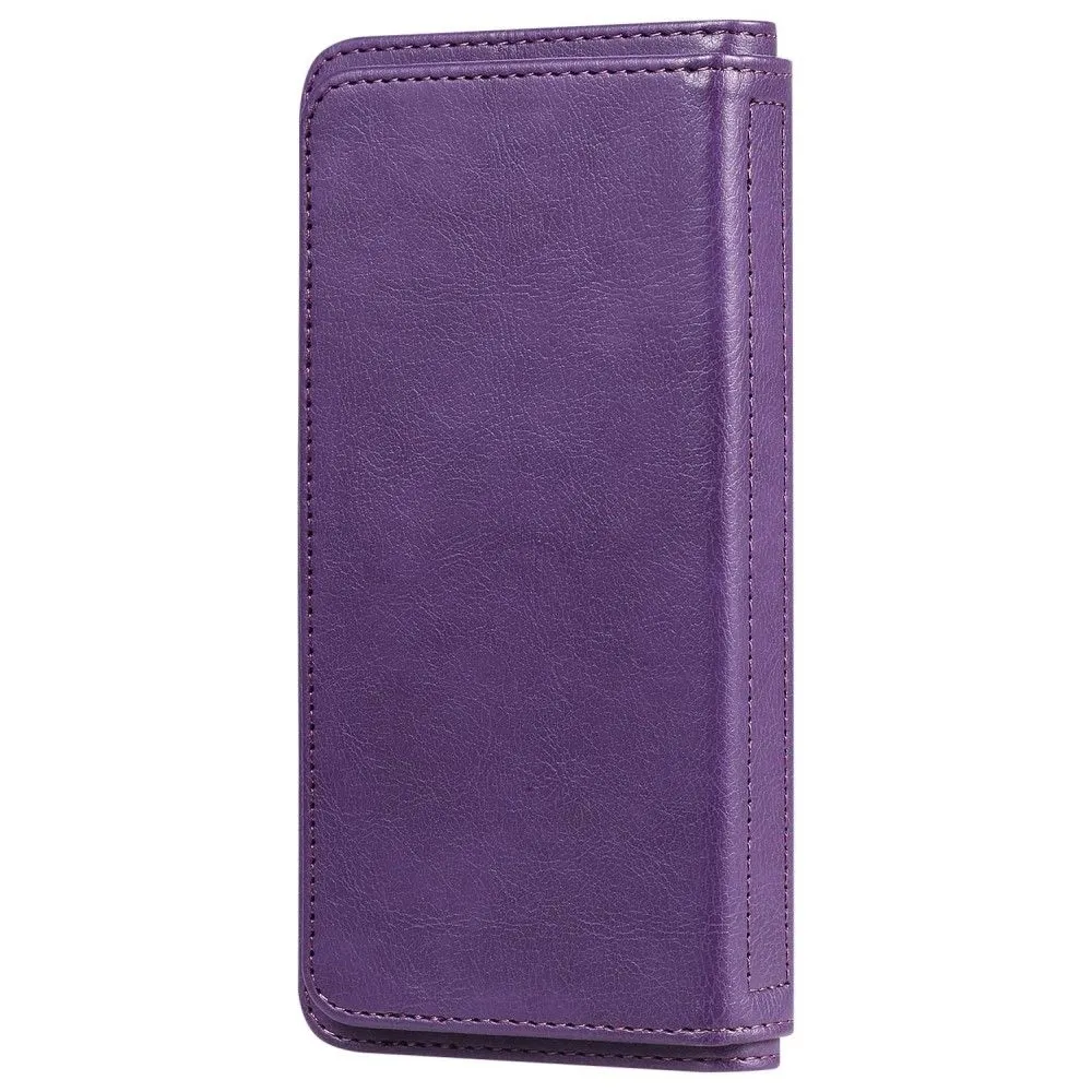 10-slot wallet case for OnePlus Nord CE 2 5G - Purple