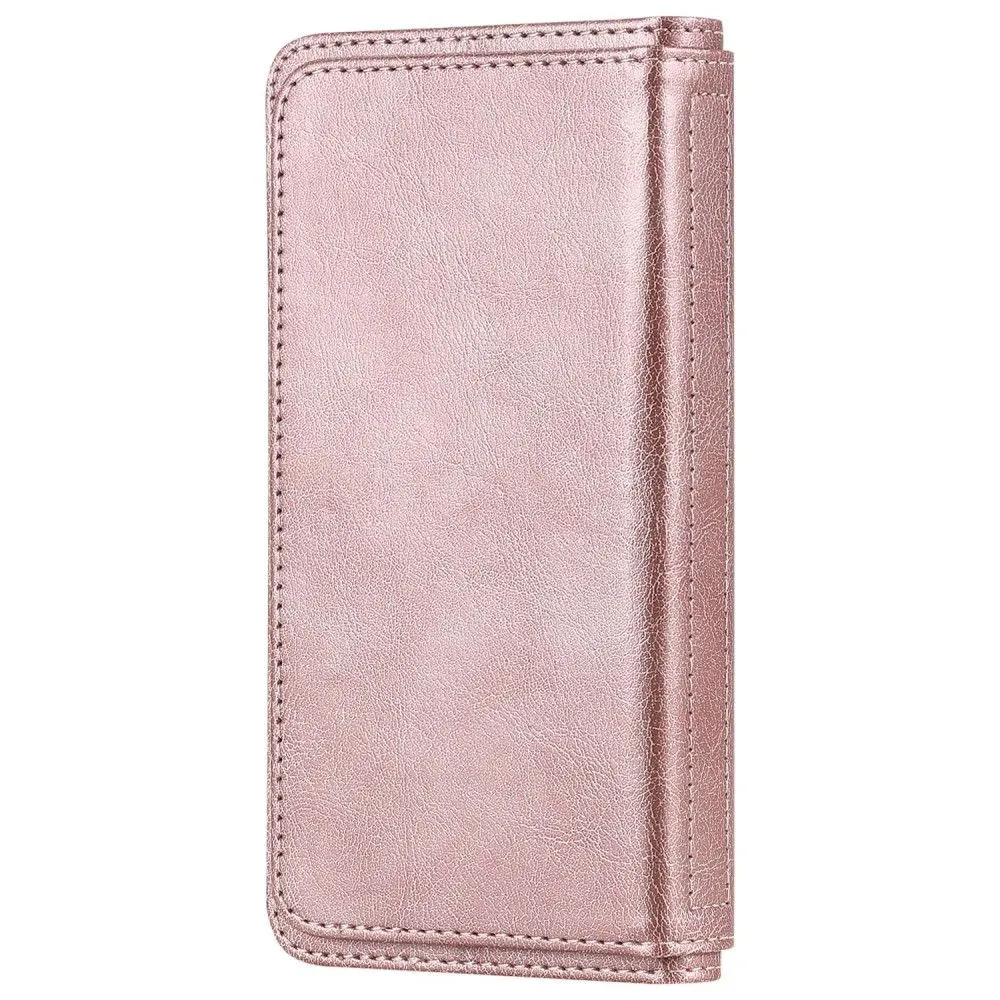 10-slot wallet case for OnePlus Nord CE 2 5G - Rose Gold