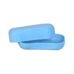 1128 Covered Soap keeping Plastic Case for Bathroom use