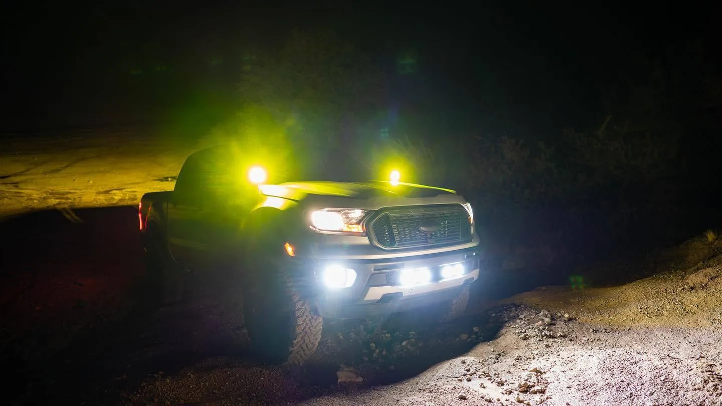 '19-23 Ford Ranger SDHQ Built A-Pillar Light Mounts