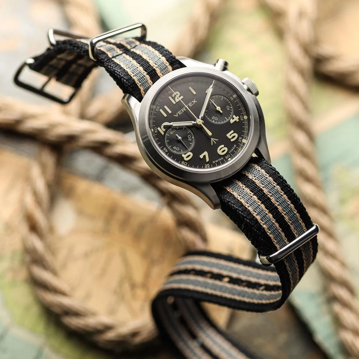 1973 British Military Watch Strap: APEX - Gulfstream