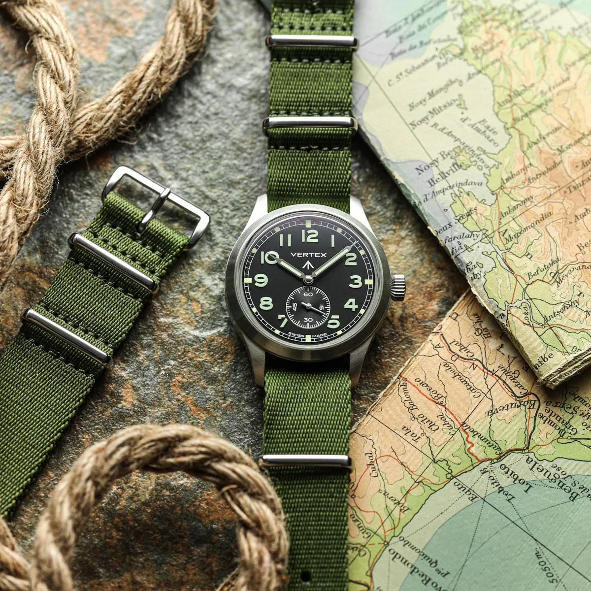 1973 British Military Watch Strap: APEX - Gulfstream