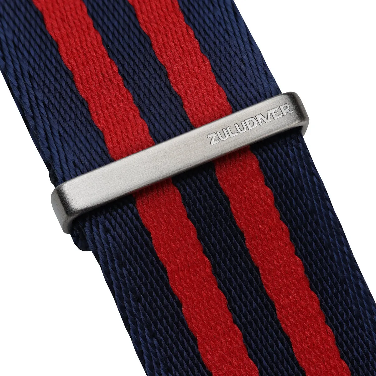 1973 British Military Watch Strap: ARMOURED RECON - Red Bond, Satin