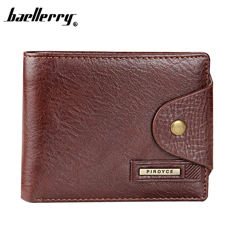 2016 New brand high quality short men's wallet ,Genuine leather qualitty guarantee purse for male,coin purse, free shipping