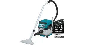 2020 Makita 18V X2 LXT® (36V) Brushless 2.1 Gallon Wet/Dry Dust Extractor/Vacuum (XCV06Z)