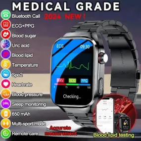 2024 Smartwatch: Medical Grade - 2.04"