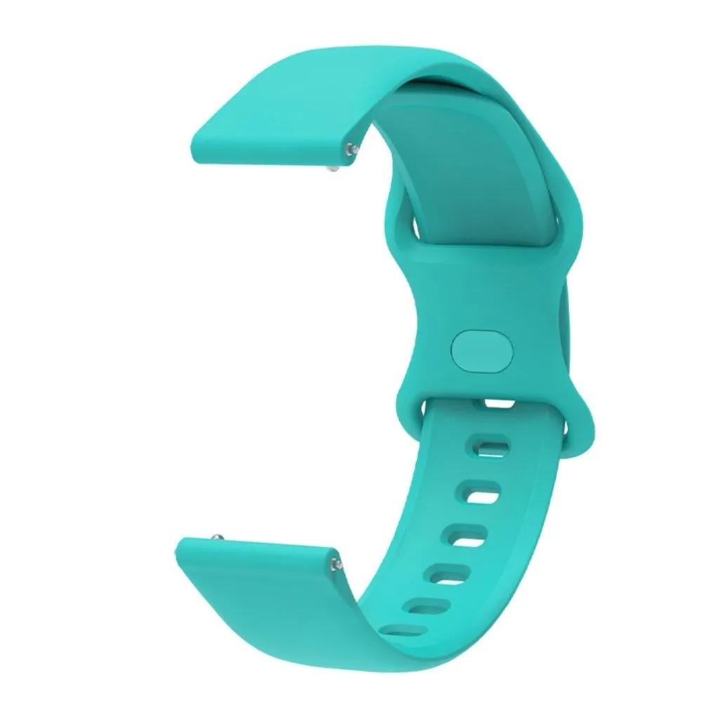 20mm Universal comfortable silicone watch strap - Green