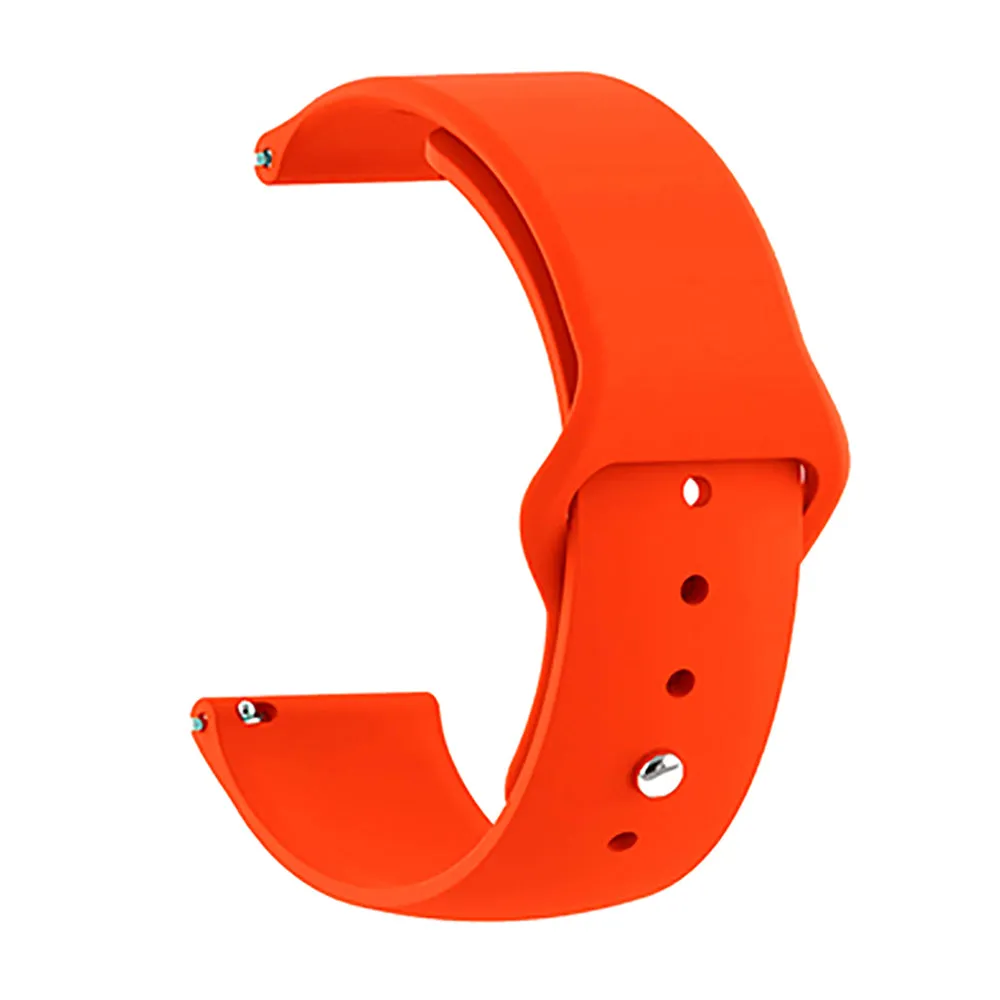 20mm universal Smartwatch Silicone Strap Wine