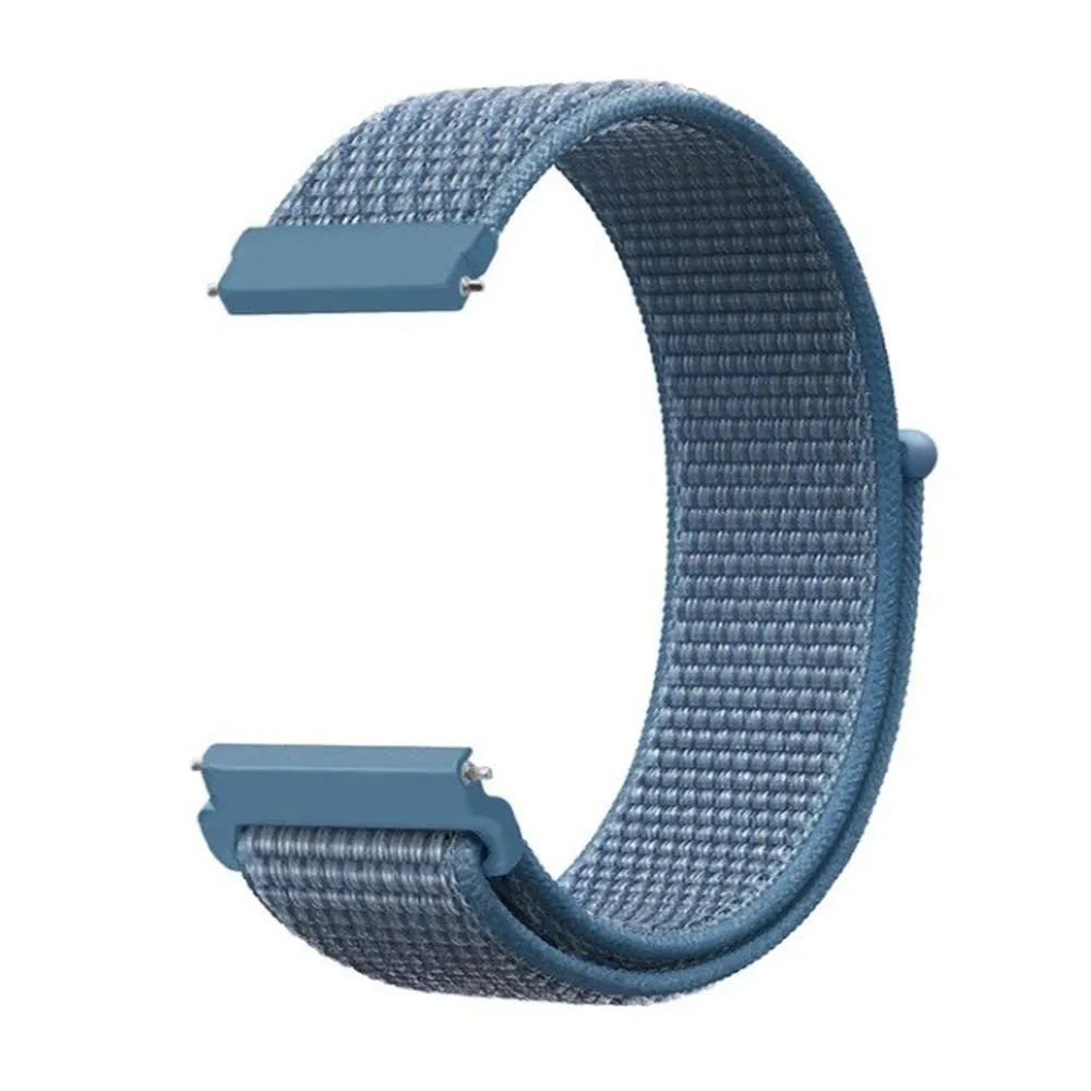 22mm SmartWatch Sport Loop Nylon Bands Spruce Aura