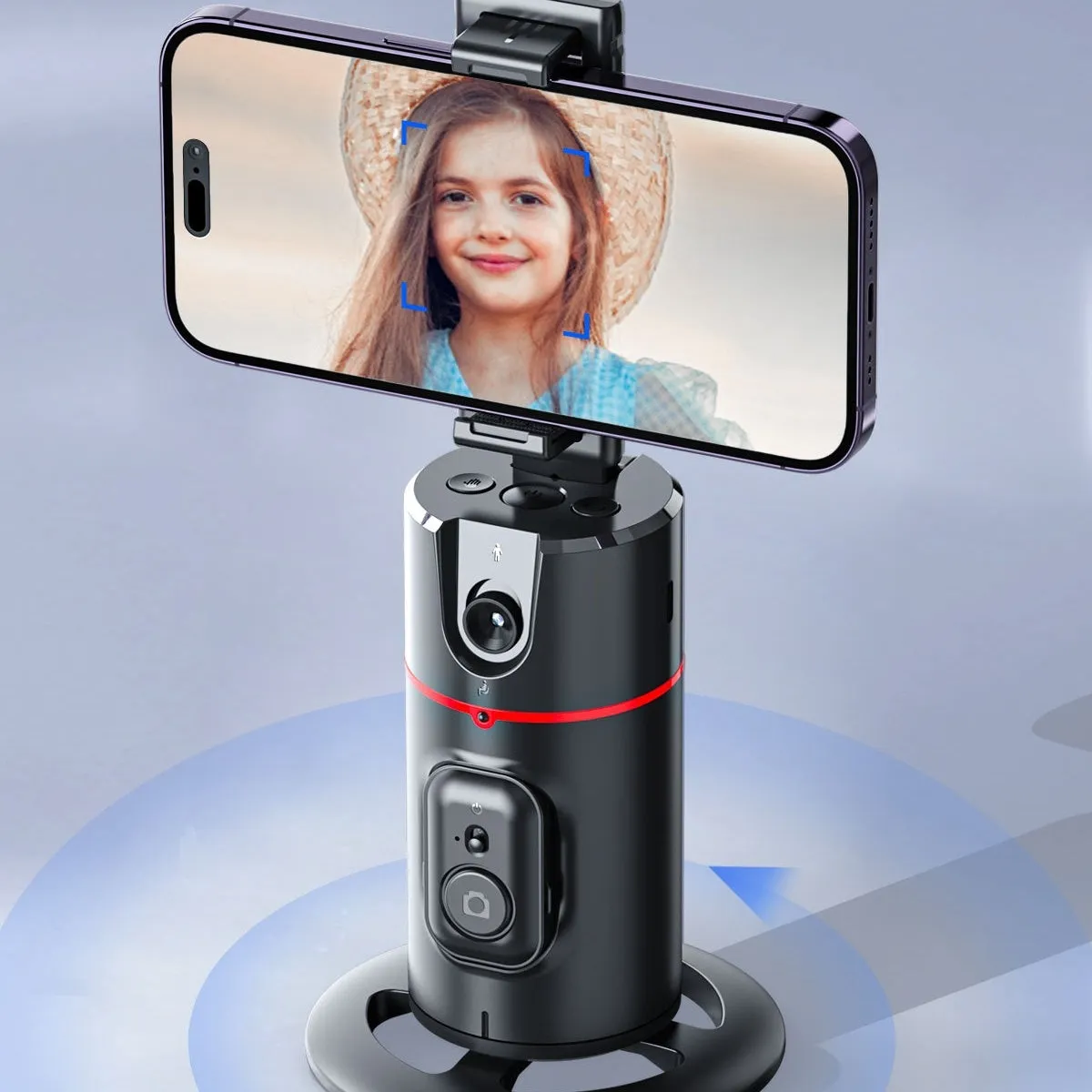 360 Degree Intelligent AI Facial Tracking gimbal