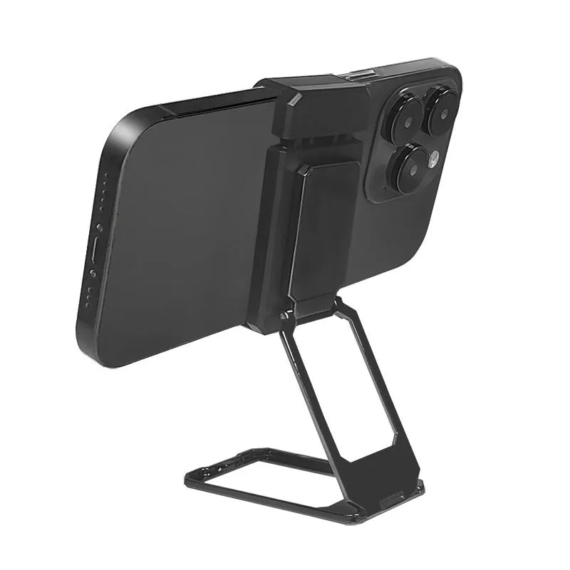 360 Degree Rotating Mobile Phone Bracket Back Clip Folding Stand