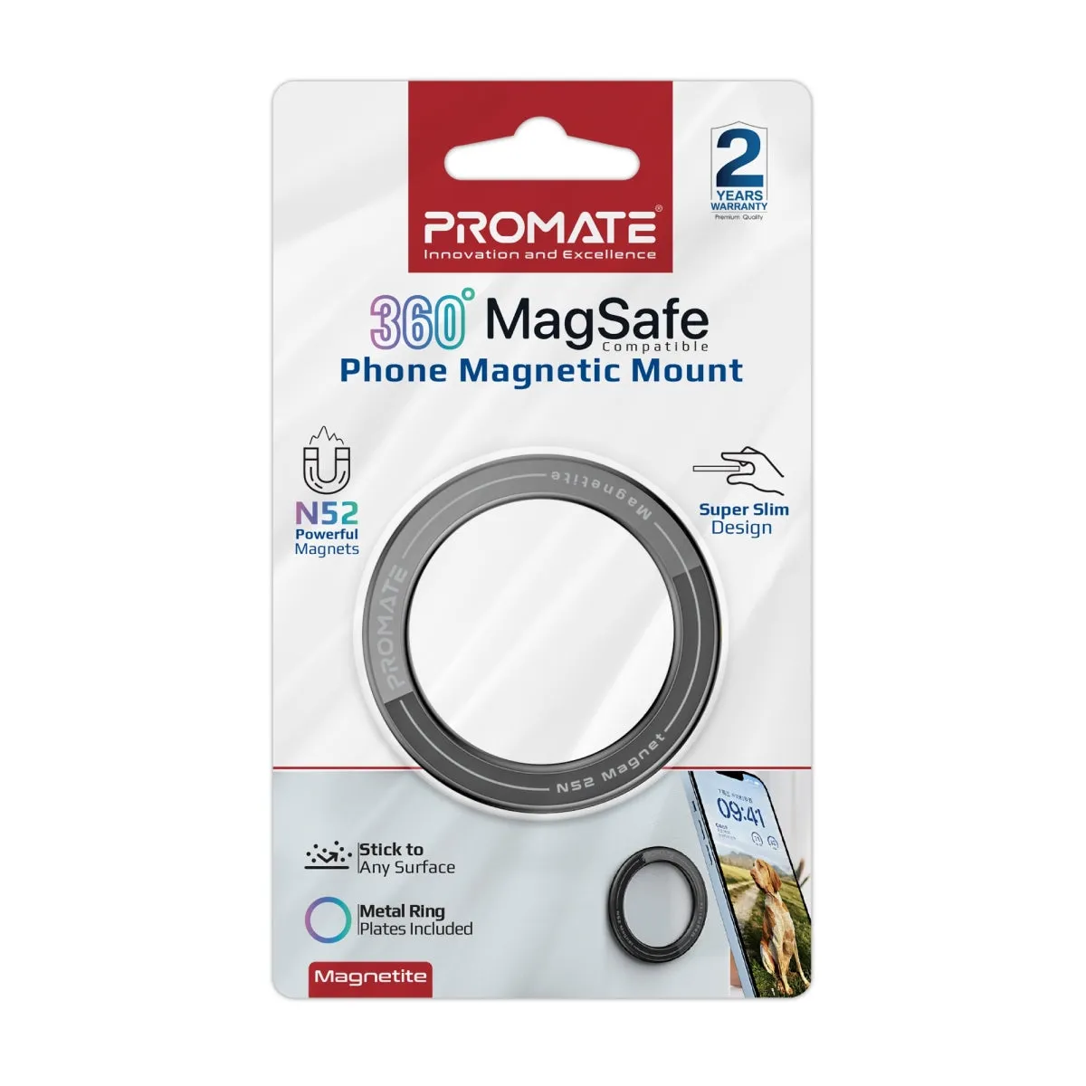 360 Degrees MagSafe Compatible Phone Magnetic Mount