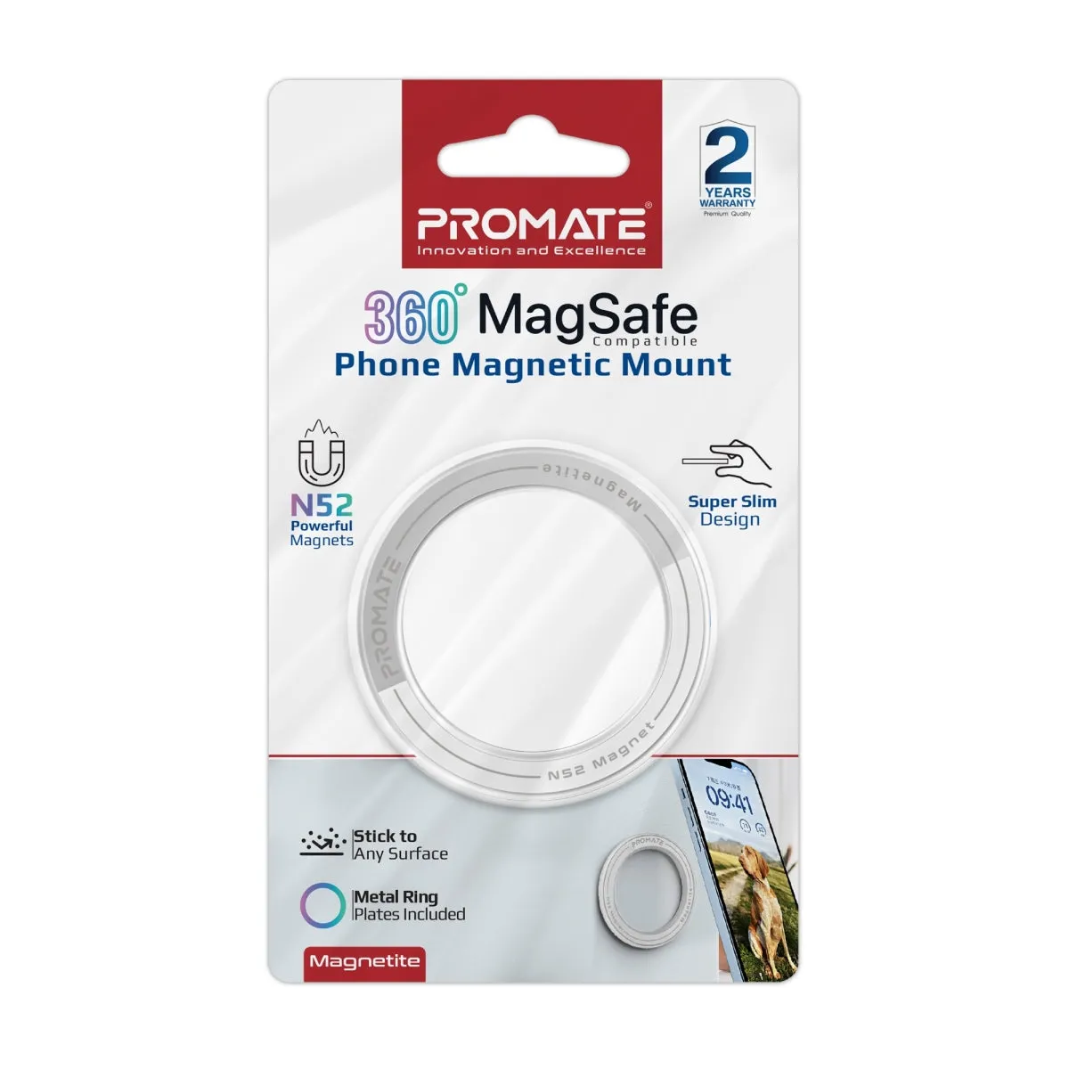 360 Degrees MagSafe Compatible Phone Magnetic Mount