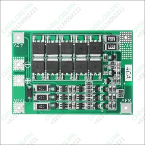 3s 40a Bms 11.1v 12.6v 18650 Lithium Battery Protection Board With 100ma Balancing Feature