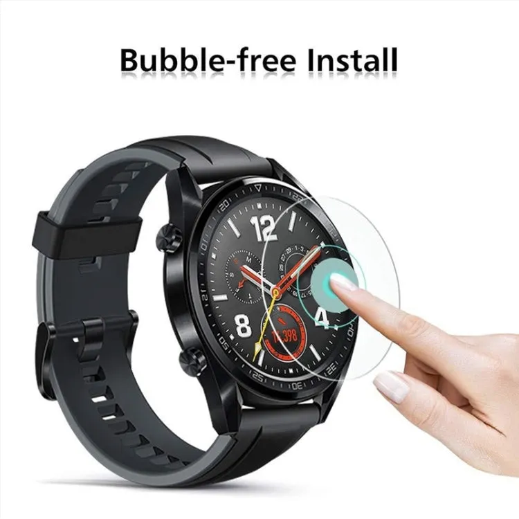 50 PCS For Huawei Watch 1 0.26mm 2.5D Tempered Glass Film