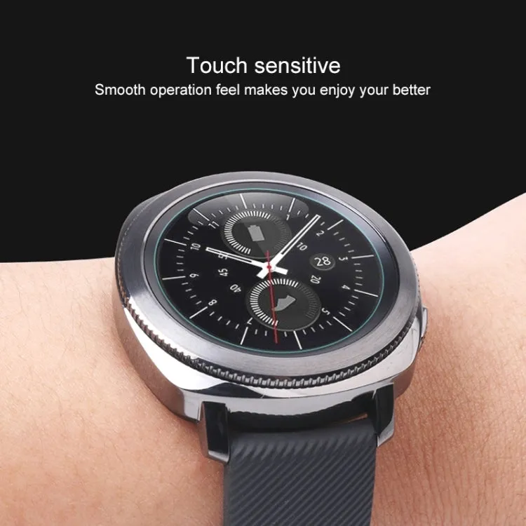 50 PCS For Samsung Gear S3 0.26mm 2.5D Tempered Glass Film