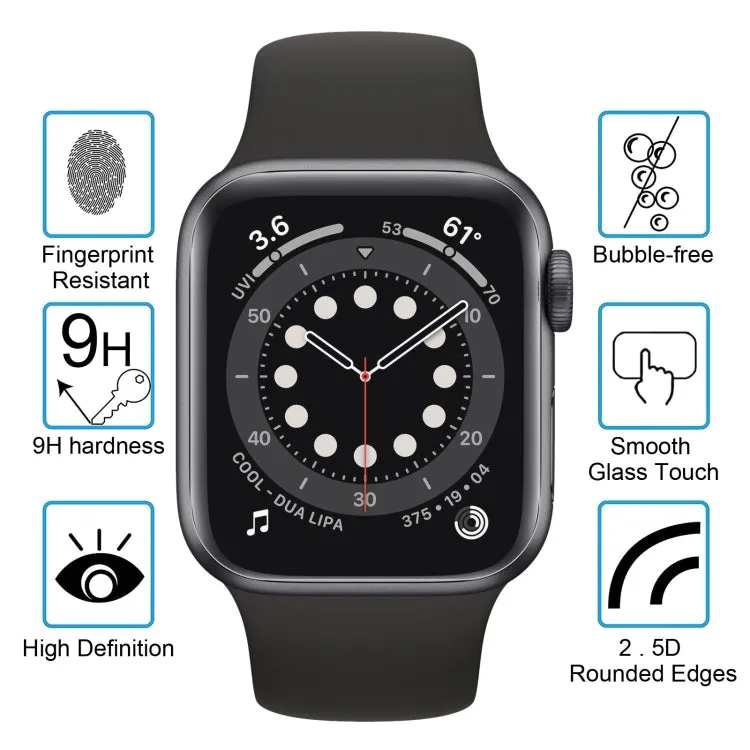 9H 2.5D Tempered Glass Film for Apple Watch Series 5 / 4 44mm