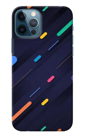 Abstract Design iPhone 12 Pro Back Cover