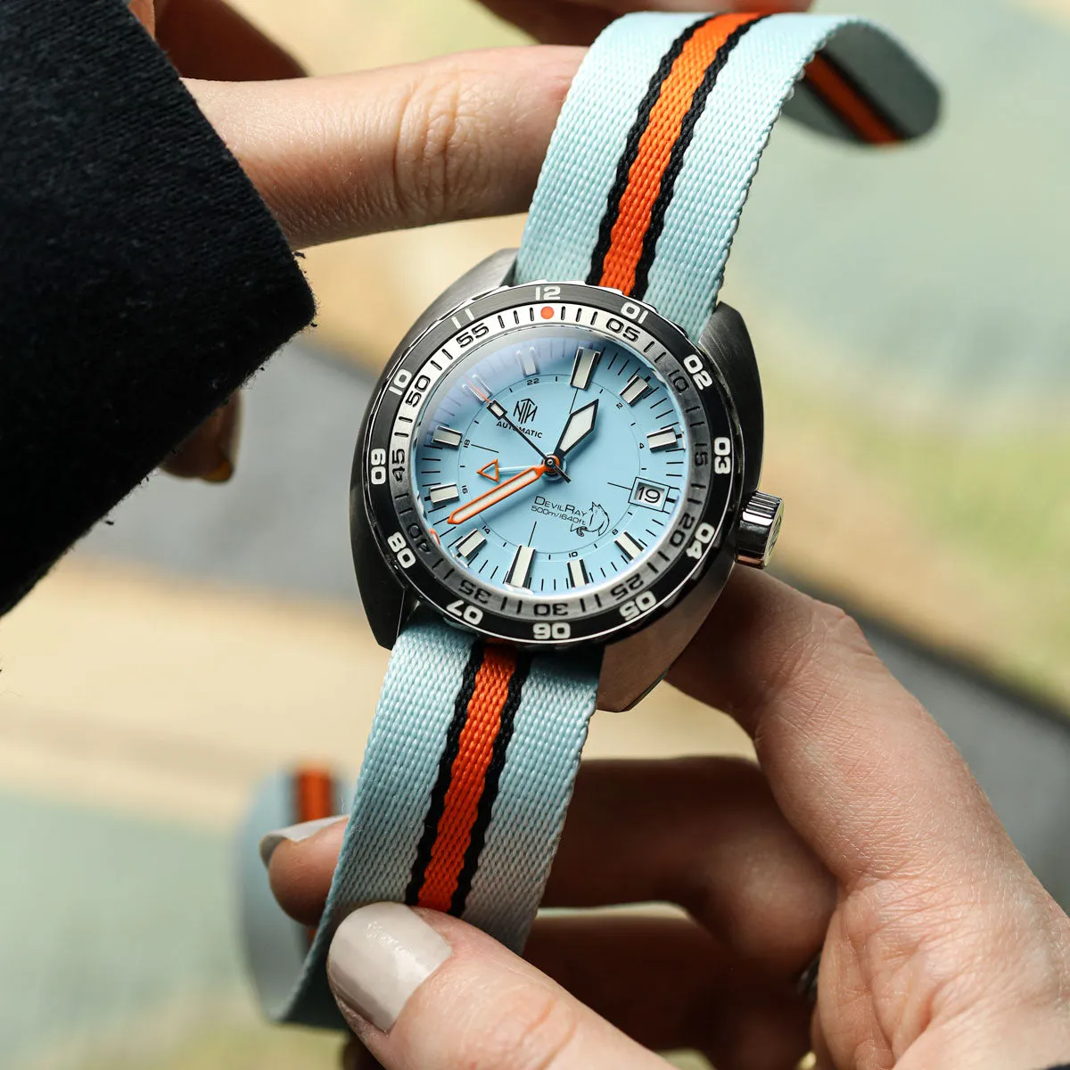 ADDITIONAL - Apex Nylon OctoPod Watch Strap - Tore Blue