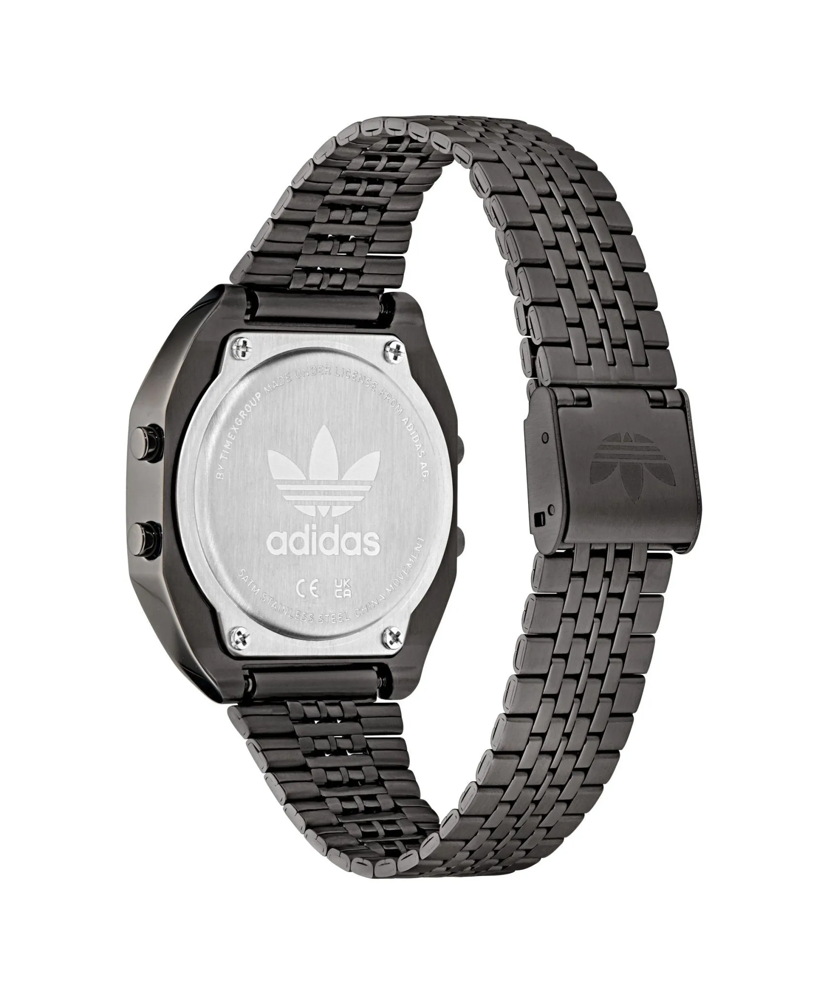 Adidas Unisex Digital Two Black Watch AOST24558