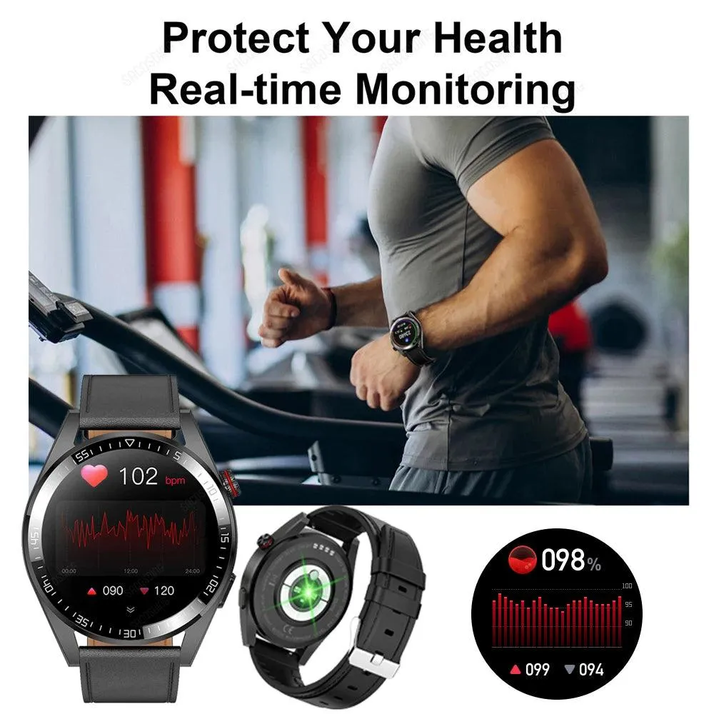 Advanced AMOLED Smartwatch with Bluetooth Calling, Health Tracking, and Multi-Sport Modes for iOS & Android