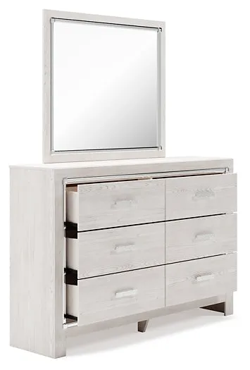 Altyra King Storage Bed, Dresser, Mirror and 2 Chests