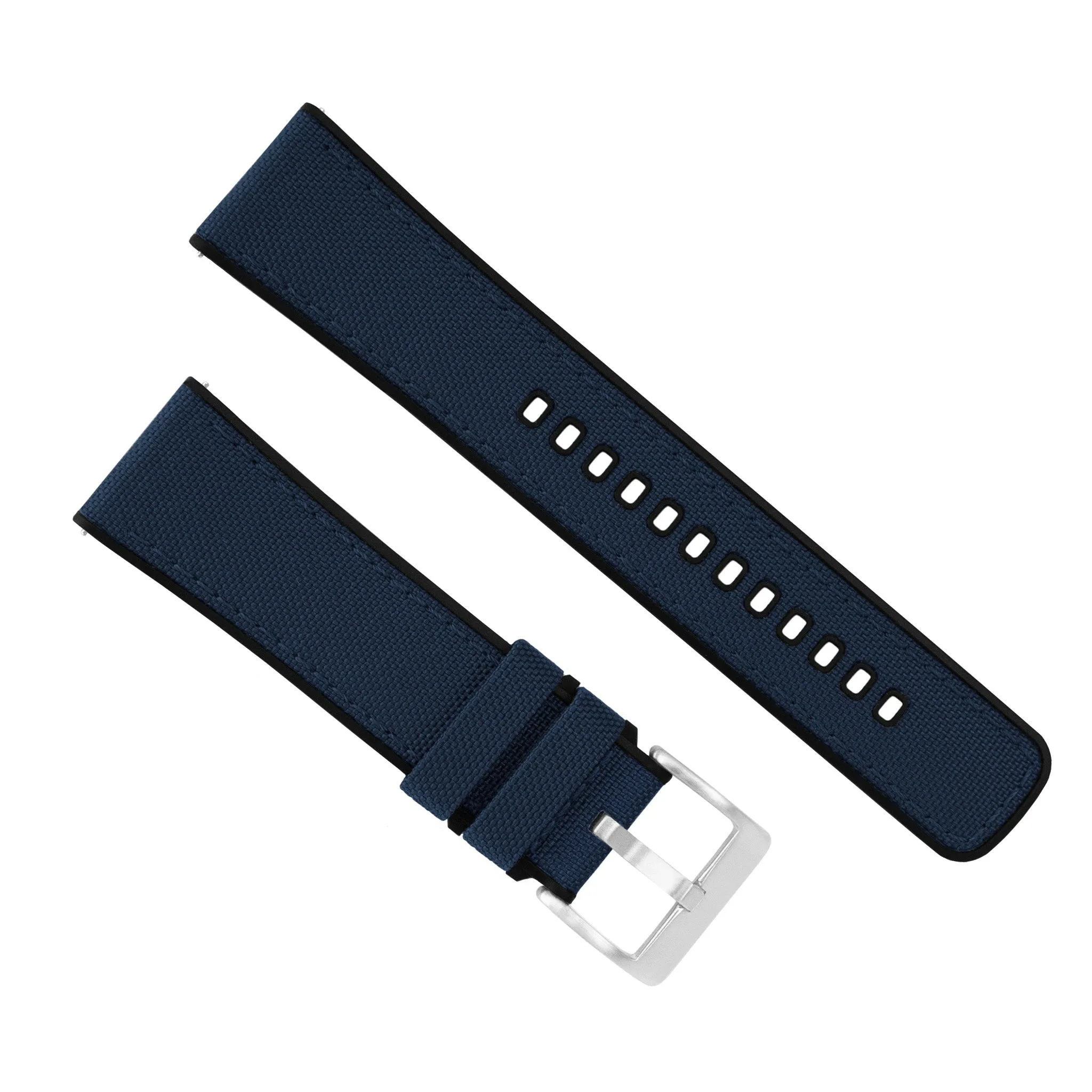 Amazfit Bip | Cordrua Fabric & Silicone Hybrid | Navy Blue