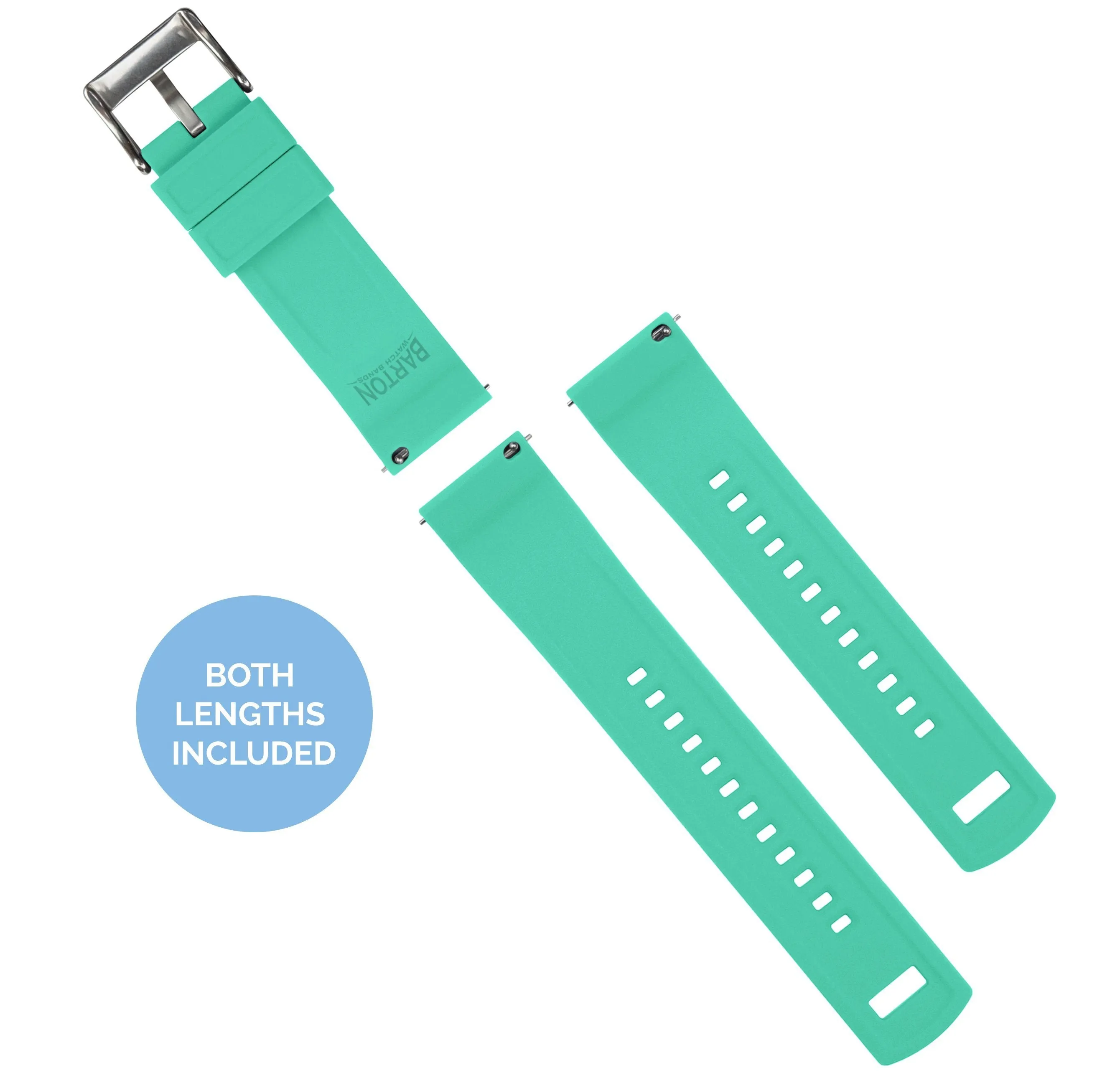 Amazfit Bip | Elite Silicone | Smoke Grey Top / Mint Green Bottom