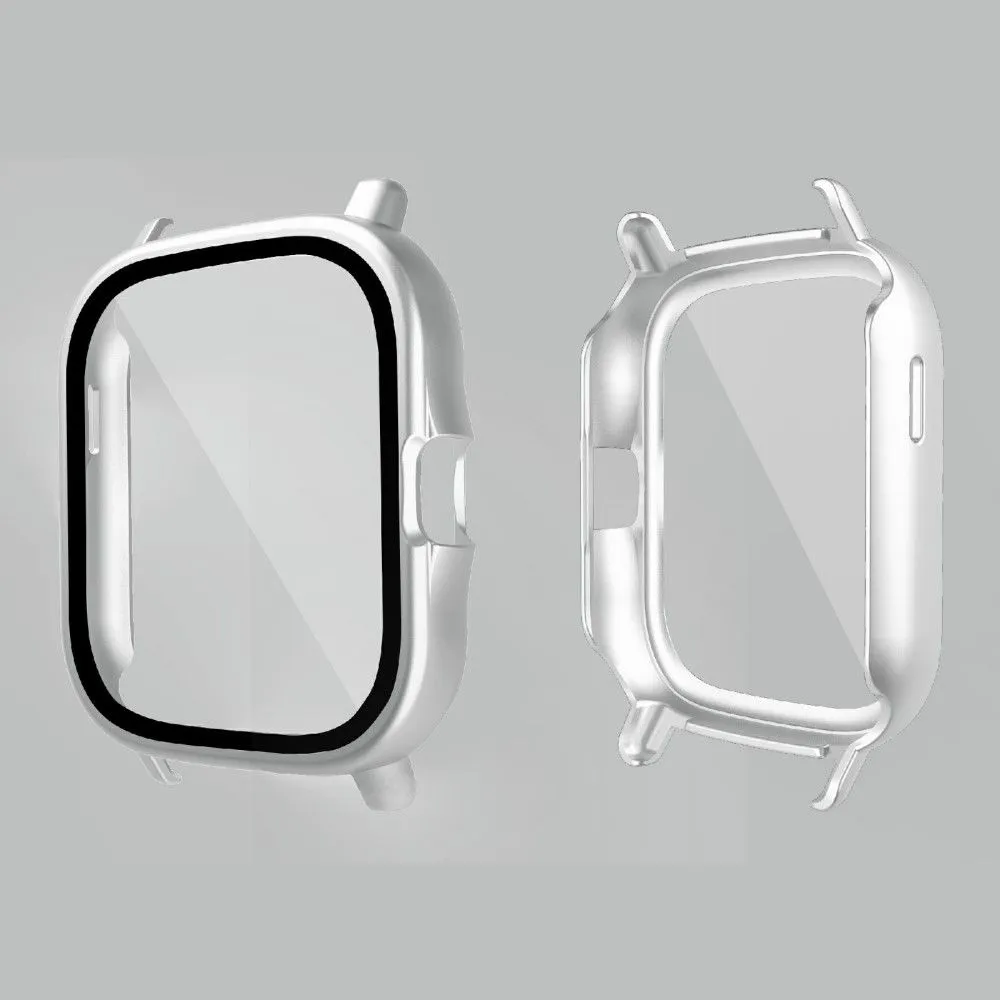 Amazfit GTS 2 protective cover   HD tempered glass - Silver