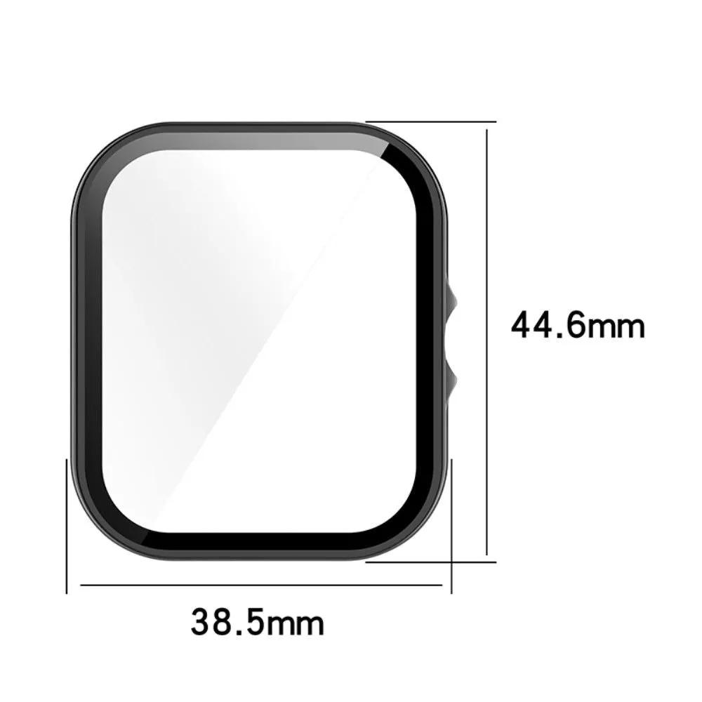 Amazfit GTS 3 ultra-thin cover with tempered glass - Black