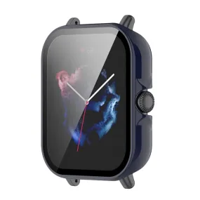 Amazfit GTS 3 ultra-thin cover with tempered glass - Midnight Blue