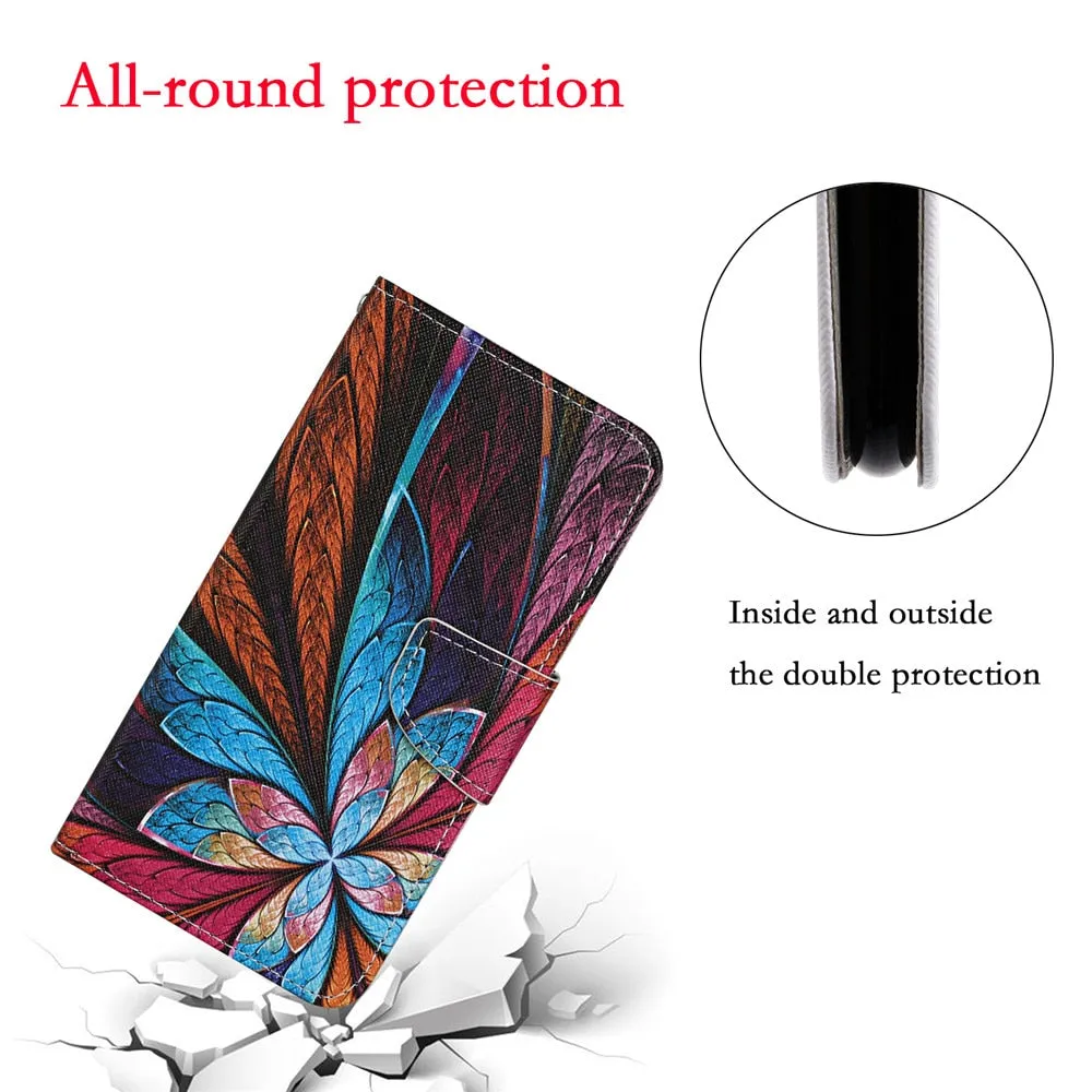 Anymob Samsung Starlight Flip Wallet Phone Case Leather Stand Function Cover