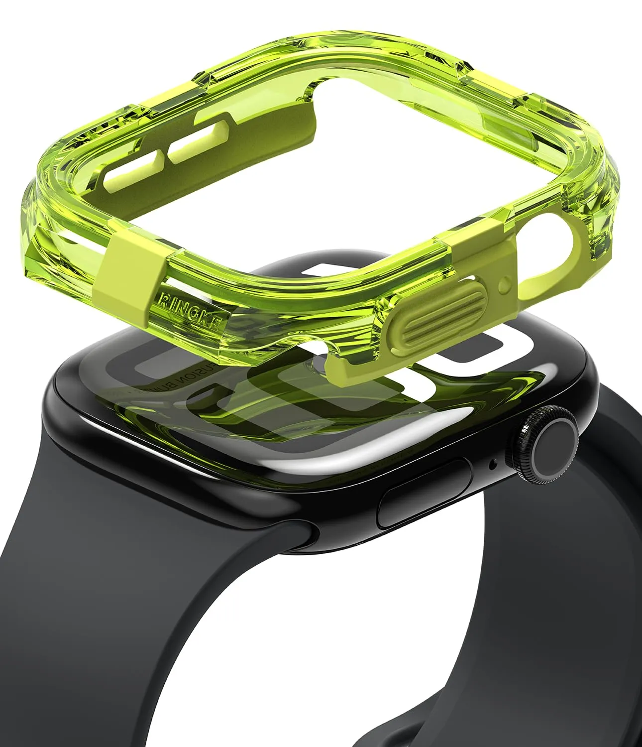 Apple Watch 10 46mm Fusion Bumper Case - Neon Green