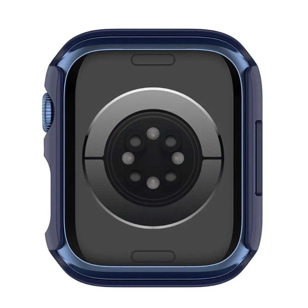 Apple Watch (45mm) 2-in-1 cover with tempered glass screen protector - Midnight Blue