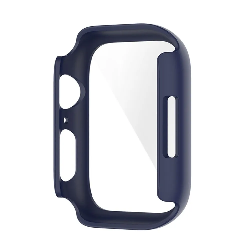 Apple Watch (45mm) 2-in-1 cover with tempered glass screen protector - Midnight Blue