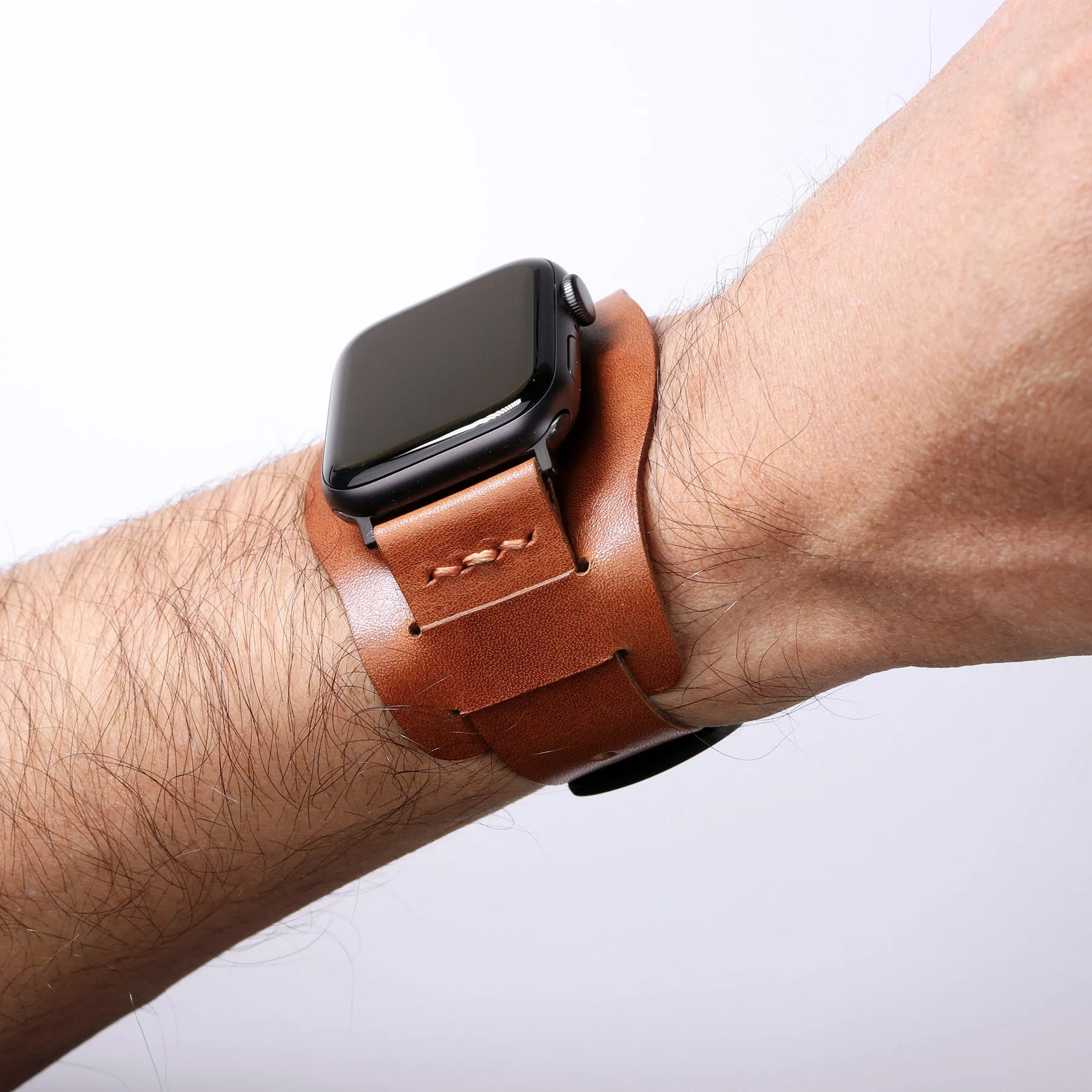 Apple Watch Minimal Bund Strap - Tan