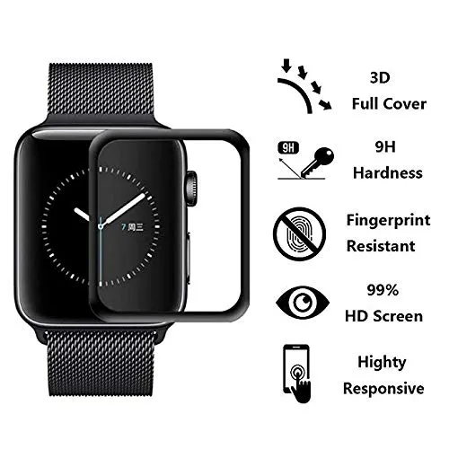 Apple Watch Series 4 and Series 5 and Series 6 Tempered Glass Screen Protector