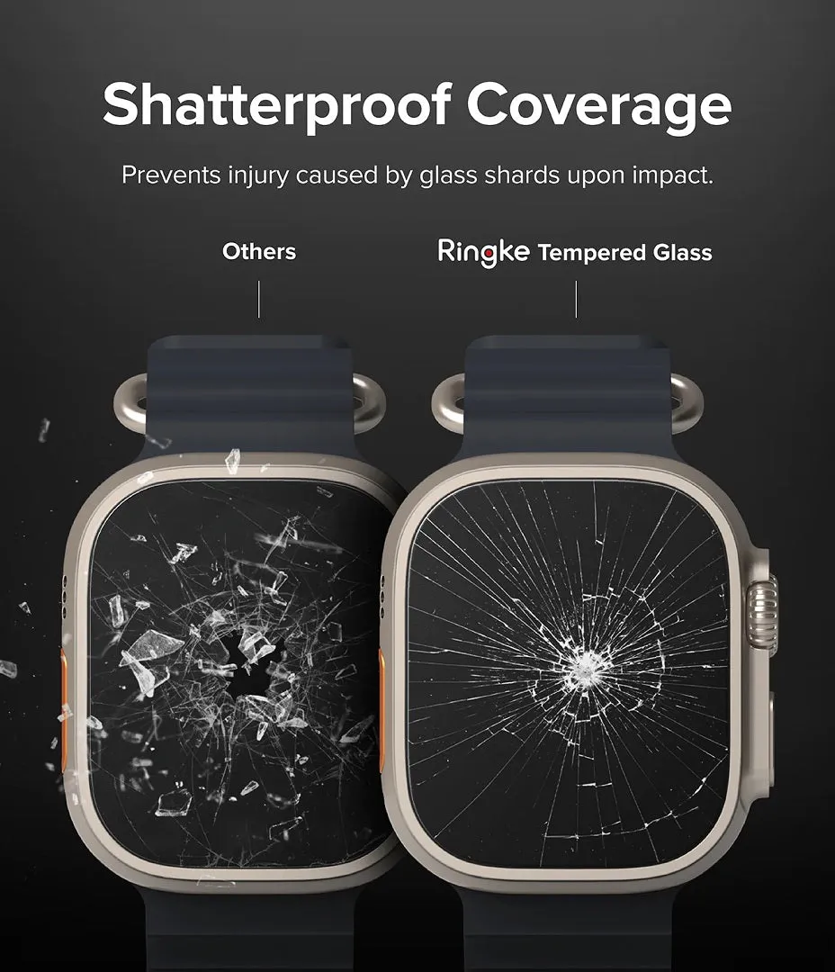 Apple Watch Ultra 2 / 1 Screen Protector Tempered Glass 4 Pack By Ringke