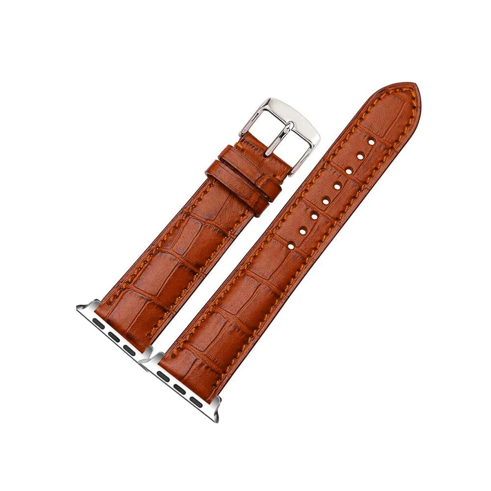 Apple Watch Ultra 49mm / 45mm / 44mm / 42mm | Leather Watch Band | Brown