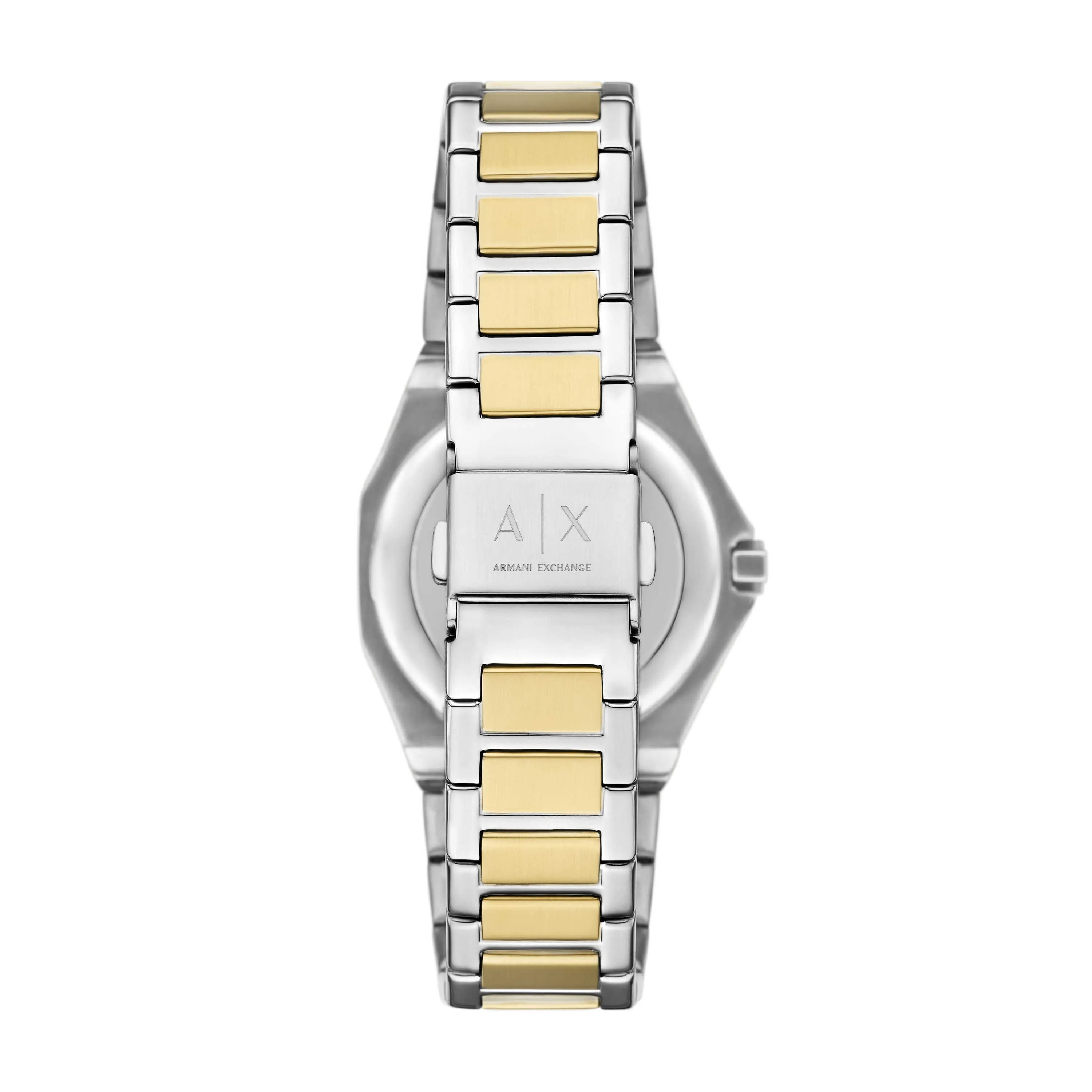 Armani Exchange Two Tone Analogue Watch AX7161SET