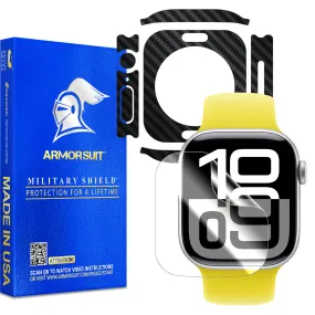 Armorsuit Vinyl Skin Wrap Film for Apple Watch Series 10 (42mm)    6 pack Screen protector