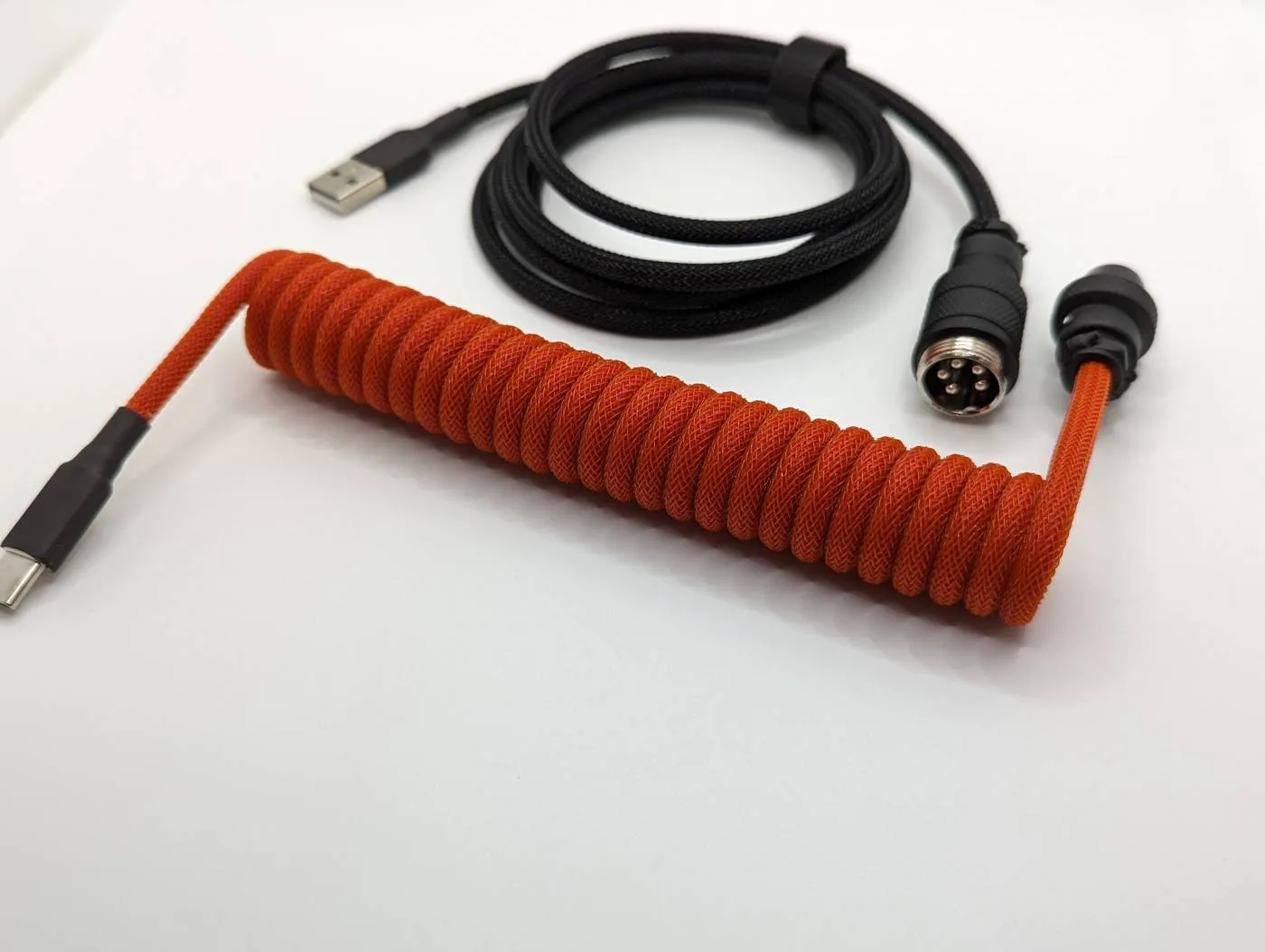 Ausmodshop Coiled Keyboard Cable - Vader