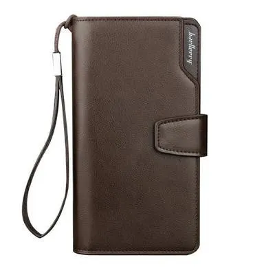 Baellerry Fashion Men Wallets Casual Wallet Men Purse Clutch Bag Brand Leather Long Wallet Design Hand Bags For Men Purse DB5715