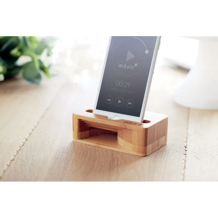 Bamboo Phone Stand-amplifier | CARACOL - MO9706