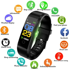 BANGWEI New Smart Watch Men Women Heart Rate Monitor Blood Pressure Fitness Tracker Smartwatch Sport Watch for ios android  BOX