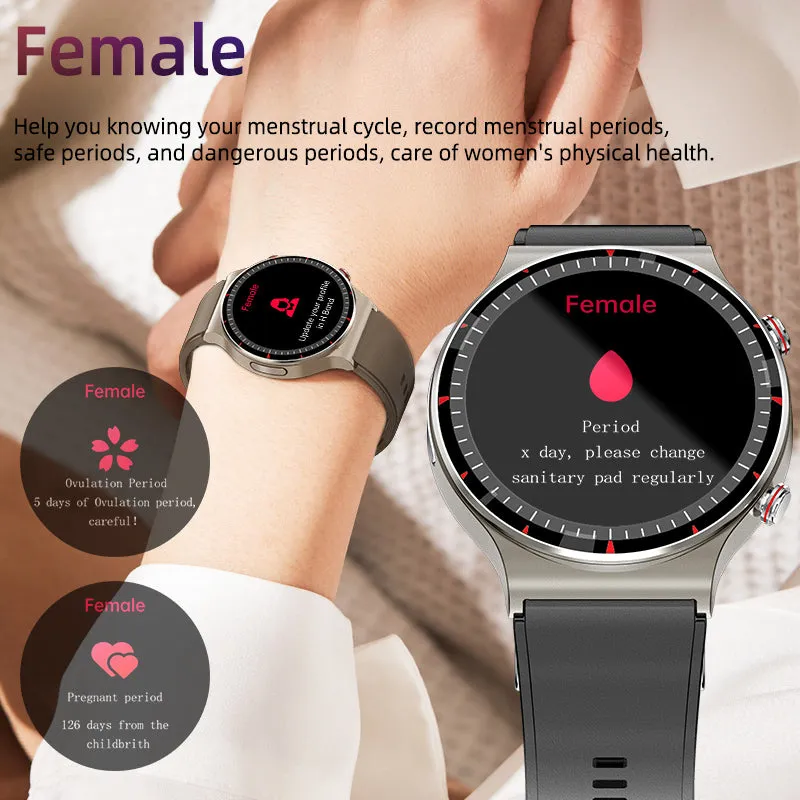 BEARSCOME CFDA ECG Blood Oxygen Heart rate Health Monitoring Smart Watch