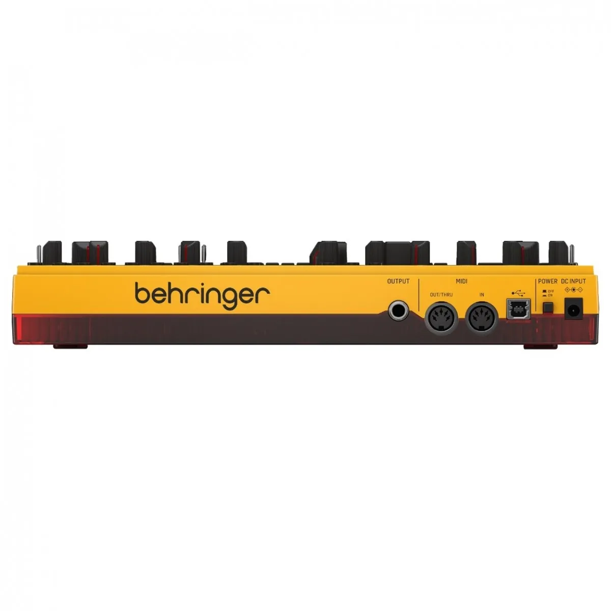 Behringer TD-3-MO Modded Out Analogue Bass Line Synthesizer, Yellow