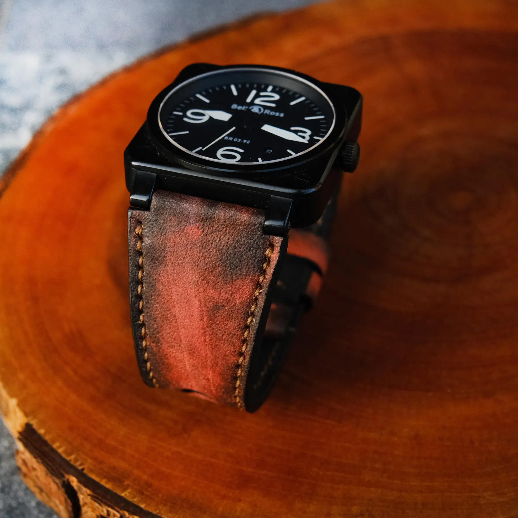 Bell & Ross Brown Leather Straps