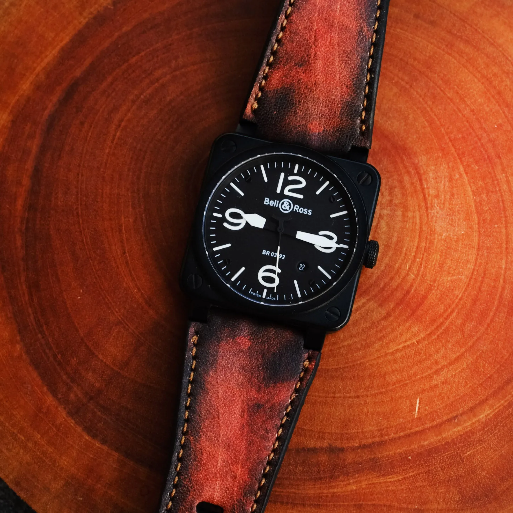 Bell & Ross Brown Leather Straps